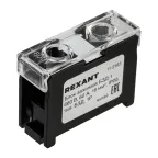 Блок зажимов клеммный БЗД 1-полюсный 16 мм2 60A на DIN-рейку