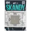 SKANDY Выключатель 2-клавишный проходной с индикацией 10А SK-V10Sh шампань IEK