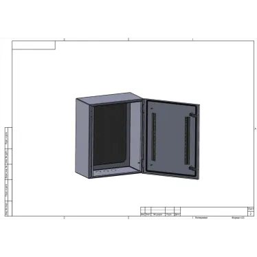 Корпус металлический ЩМП-50.40.22 ЭРА OPTIMA c.5.4.2_5 (500х400х220) У2 IP54