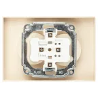 Розетка Intro Accent 6-204-02 2х2P, 16А-250В, IP20, СУ, AL/CU, слоновая кость