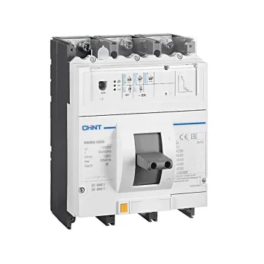 Автоматический выключатель NM8NDC-1600B TM 3P 800А 25кА с регулируемым термомагнитным расцепителем (R)