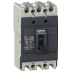Выключатель автоматический трехполюсный EZC100 30 KA/380В 3Т 60 A