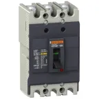 Выключатель автоматический трехполюсный EZC100 30 KA/380В 3Т 60 A