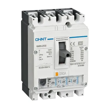 Выключатель автоматический NM8N-250S EN 3P 63А 50кА с электронным расцепителем (R)