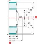 Выключатель автоматический 100B 25kA 3P 16A EasyPact CVS