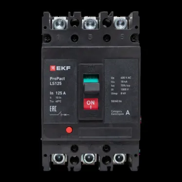 LS125 18кА 3P 125А ProPact EKF