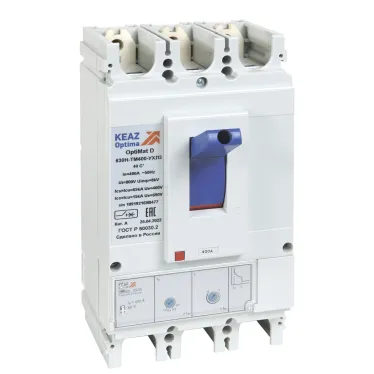 Выключатель автоматический OptiMat D630H-TM320-УХЛ3 | 291473 | КЭАЗ