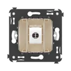Avanti Компьютерная розетка RJ-45 без шторки в стену кат.5е одинарная Ванильная дымка