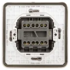 Переключатель Эксперт 11-1526-01 двойной IP55, 10АХ-250В, СУ, белый