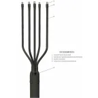                  Муфта 4 ПКВ(Н)Тп-1 (16-25) с наконечниками (пластик без брони) | zeta20623 | ЗЭТАРУС
               