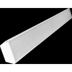 Светильник люминесцентный ЛСО01-1х58-012 IP20, 1600x110x50 мм, ЭмПРА,T8, G13, сталь, с рассеивателем