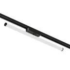 Светильник поворотный однофазный трековый STROM со светодиодом L600 мм 220В 15 Вт 150град. 4000 К IP20 черн. алюм./акрил DENKIRS DK6648-BK