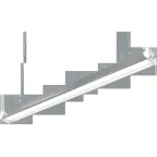                  Светильник LED L-industry NEW 48Т 46Вт Д 4000K микропризм подвесн крепл IP54 облегч корпус
               