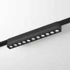 Светильник для трека Air Grill 4000 со светодиодом L230хW26хH36 мм 48В DC 12 Вт RA-90 36град. 4000 К IP20 черн. алюм. DENKIRS DK5335-BK