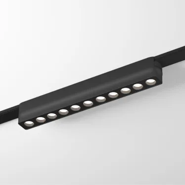 Светильник для трека Air Grill 4000 со светодиодом L230хW26хH36 мм 48В DC 12 Вт RA-90 36град. 4000 К IP20 черн. алюм. DENKIRS DK5335-BK