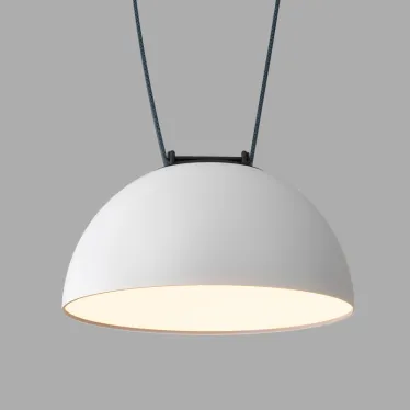 Светильник для трека-ремня Belty Flow со светодиодом D220хH117 мм 48В DC 24 Вт RA90 120град. 3000 К IP20 бел. с черн. алюм. DENKIRS DK5561-WH+BK