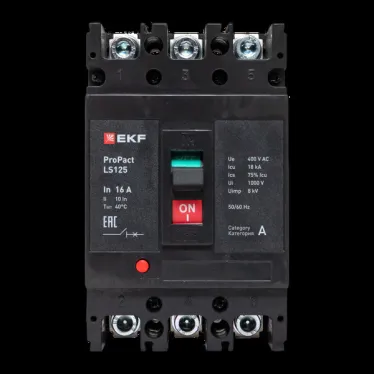 LS125 18кА 3P 16А ProPact EKF