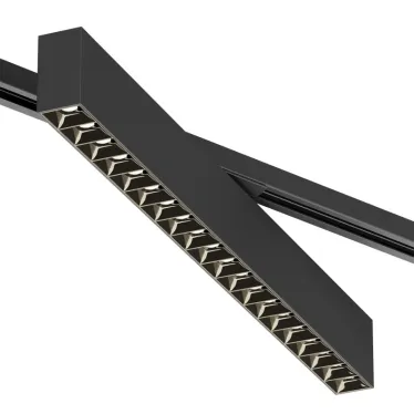 Светильник поворотный однофазный трековый EDDER со светодиодом L538 мм 220В 40 Вт 30град. 3000 К IP20 черн. алюм. DENKIRS DK6634-BK