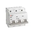 Авт. выкл. 3P 40А (D) 10kA ВА 47-100M без тепл. расцепит. EKF PROxima
