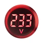 Индикатор значения напряжения красный ED16-22VD PROxima