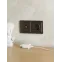 BRITE Рамка 2 поста IP44 РУ-2-БрТБ-44 темная бронза
