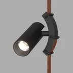 Светильник поворотный для трека-ремня Belty Spot со светодиодом D35хL126.5 мм 48В DC 7 Вт RA90 30град. 4000 К IP20 черн. алюм. DENKIRS DK5546-BK