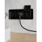 BRITE Рамка 3 поста РУ-3-2-Бр стекло черный RE IEK