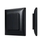 Панель конпочная INTELLIGENT ARLIGHT SMART-RF-801-22-2G-DIM-SUF Black (3V, 2.4G) IP20 Пластик, 5 лет