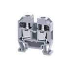 Мини-клемма проходная 4 кв.мм винтовая OptiClip CMT-4-I-BU-32A-(0,2-4)-синий