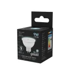 Лампа светодиодная LED 9 Вт 830 лм 4100К софит MR16 нейтральный GU5.3 AC 220В Black Gauss