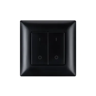 Панель конпочная INTELLIGENT ARLIGHT SMART-RF-801-22-2G-DIM-SUF Black (3V, 2.4G) IP20 Пластик, 5 лет