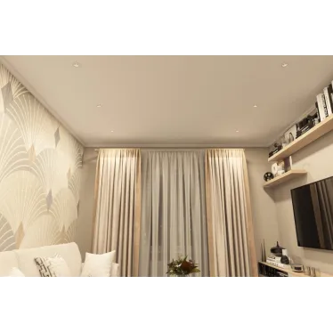 Светильник встраиваемый IP20 50 Вт GU10 бел. алюм. DENKIRS DK2037-WH