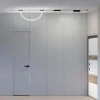 Светильник для трека Air Ray 4000 со светодиодом 22хL1000 мм 48В DC 12 Вт RA-90 360град. 4000 К IP20 черн. алюм. DENKIRS DK5357-BK