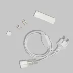 Гибкий неон 8х16мм односторонний 120 LED/м ЗЕЛЕНЫЙ 230В бухта 100м (с комплектом подключения)