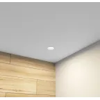 Светильник встраиваемый влагозащищенный IP65 10 Вт GU5.3 LED бел. пластик DENKIRS DK3103-WH