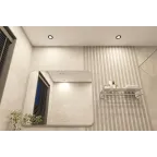 Светильник встраиваемый влагозащищенный IP65 до 10 Вт LED GU5.3 черн. DENKIRS DK3101-BK