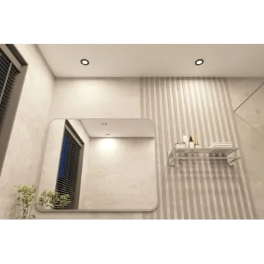 Светильник встраиваемый влагозащищенный IP65 до 10 Вт LED GU5.3 черн. DENKIRS DK3101-BK