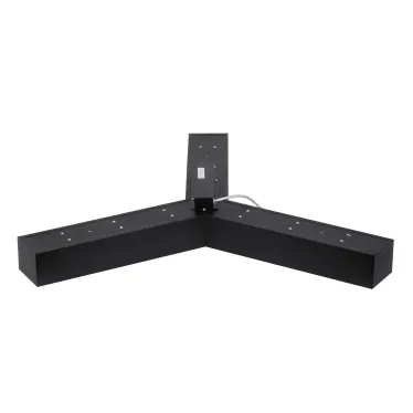 Светильник светодиодный Geometria Igrek SPO-143-B-40K-056 56Вт 4000К 3700Лм IP40 900х80 черный подвесной