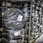 Кабель силовой ВВГнг(А) 1х4 син