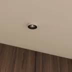 Светильник встраиваемый IP20 50 Вт GU10 бел./черн. алюм. DENKIRS DK2045-WB