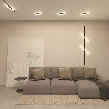 Светильник поворотный однофазный трековый STROM со светодиодом L300 мм 220В 10 Вт 150град. 4000 К IP20 черн. алюм./акрил DENKIRS DK6448-BK