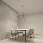 Светильник для трека-ремня Belty Grill со светодиодом L642хW40хH45 мм 48В DC 24 Вт RA90 24град. 4000 К IP20 бел. с черн. алюм. DENKIRS DK5572-WB