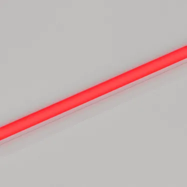 Гибкий неон 8х16мм односторонний 120 LED/м КРАСНЫЙ 230В бухта 100м (с комплектом подключения)