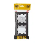 BRITE Рамка 2 поста IP44 РУ-2-БрТБ-44 темная бронза