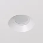 Светильник встраиваемый точечный для натяжных ПВХ потолков INVIZ IP20 до 9 Вт GU10 LED бел. ABS-пластик DENKIRS DK2081-WH