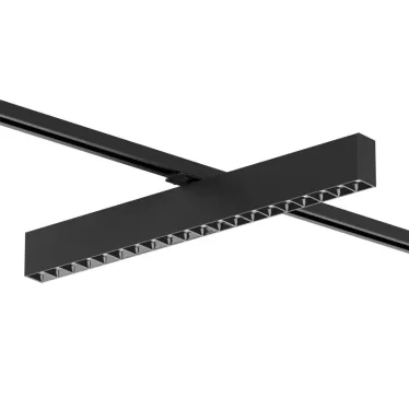 Светильник поворотный однофазный трековый EDDER со светодиодом L538 мм 220В 40 Вт 30град. 4000 К IP20 черн. алюм. DENKIRS DK6644-BK