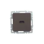 BRITE Розетка HDMI РHDMI-0-БрТБ темная бронза