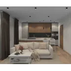 Светильник накладной IP20 5 Вт LED 4000 черн. алюм./акрил DENKIRS DK4013-BK