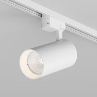 Светильник акцентный SOLID KOPER 155 мм d80 220V LED 3000K 30W IP20 бел. алюм.