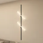 Светильник поворотный однофазный трековый STROM со светодиодом L600 мм 220В 15 Вт 150град. 4000 К IP20 черн. алюм./акрил DENKIRS DK6648-BK